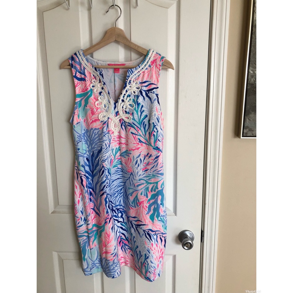 Lilly Pulitzer Amina in kaleidoscope corral print - M